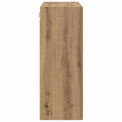 vidaXL Wall Mounted Cabinet Artisan Oak 69.5 x 34 x 90 cm