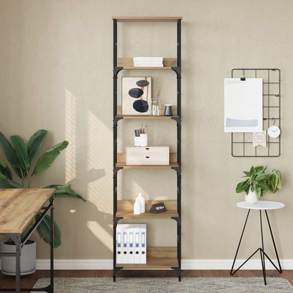 vidaXL Bookshelf Artisan Oak 50x33x188.5cm Engineered Wood