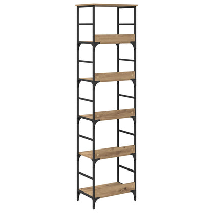 vidaXL Bookshelf Artisan Oak 50x33x188.5cm Engineered Wood