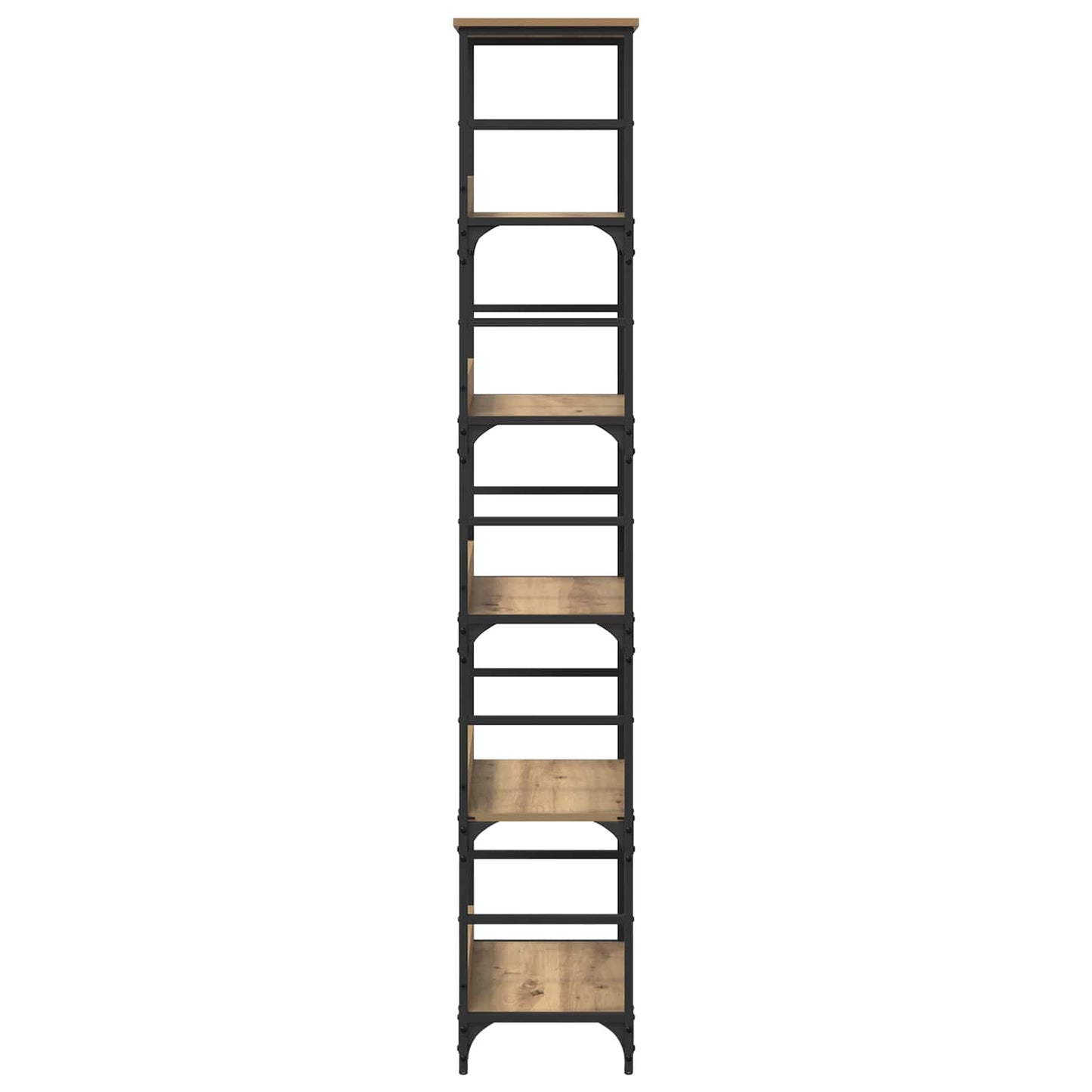 vidaXL Bookshelf Artisan Oak 50x33x188.5cm Engineered Wood