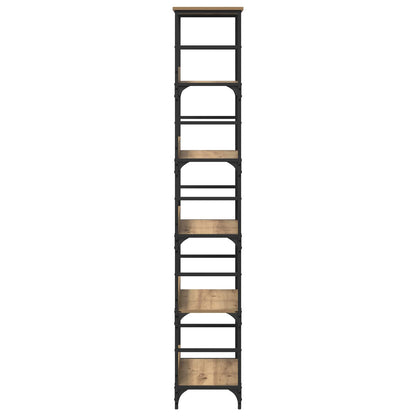vidaXL Bookshelf Artisan Oak 50x33x188.5cm Engineered Wood