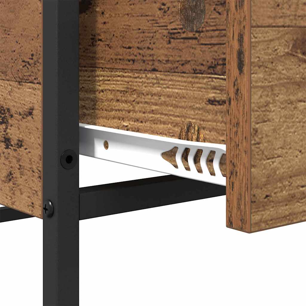 vidaXL Coffee Table Old Wood 100 x 51 x 45 cm Engineered Wood