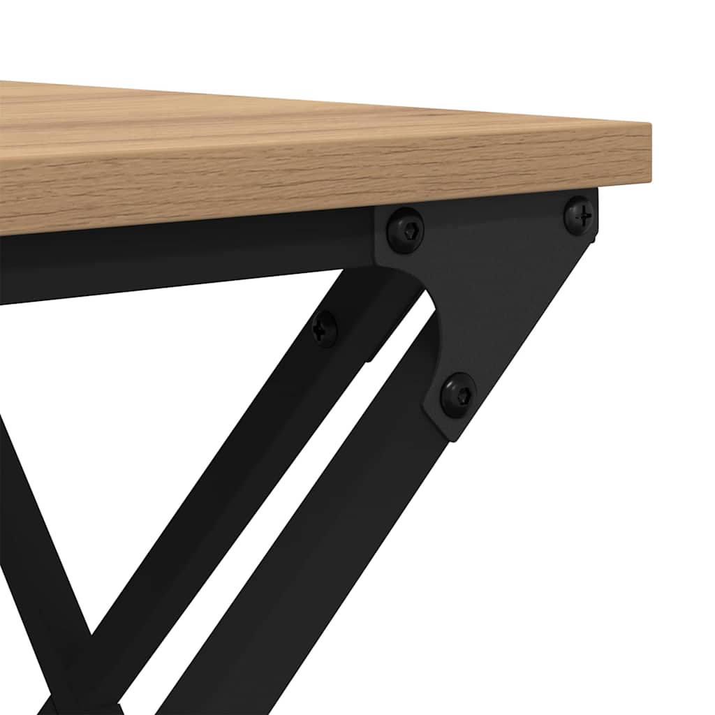 vidaXL Coffee Table Artisan Oak 100 x 49 x 40 cm Engineered Wood