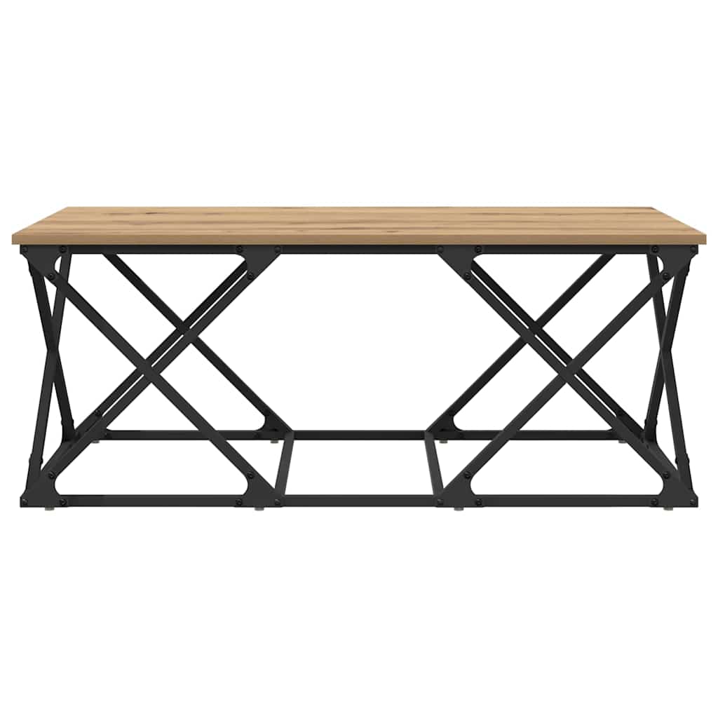 vidaXL Coffee Table Artisan Oak 100 x 49 x 40 cm Engineered Wood