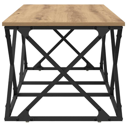 vidaXL Coffee Table Artisan Oak 100 x 49 x 40 cm Engineered Wood