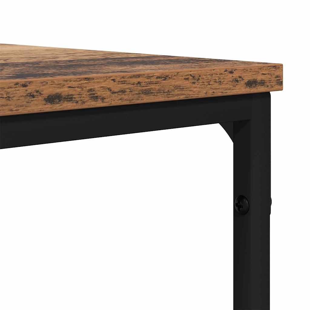 vidaXL Coffee Table Old Wood 70 x 70 x 30 cm Engineered Wood