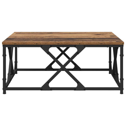 vidaXL Coffee Table Old Wood 70 x 70 x 30 cm Engineered Wood