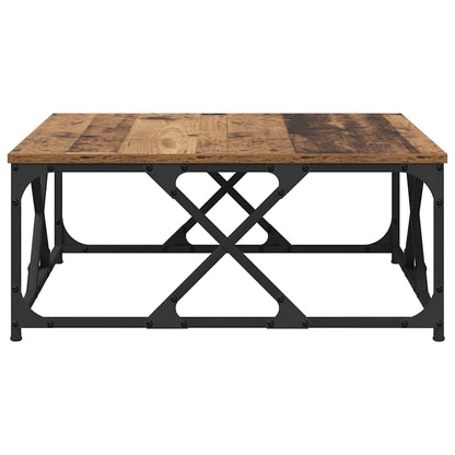 vidaXL Coffee Table Old Wood 70 x 70 x 30 cm Engineered Wood