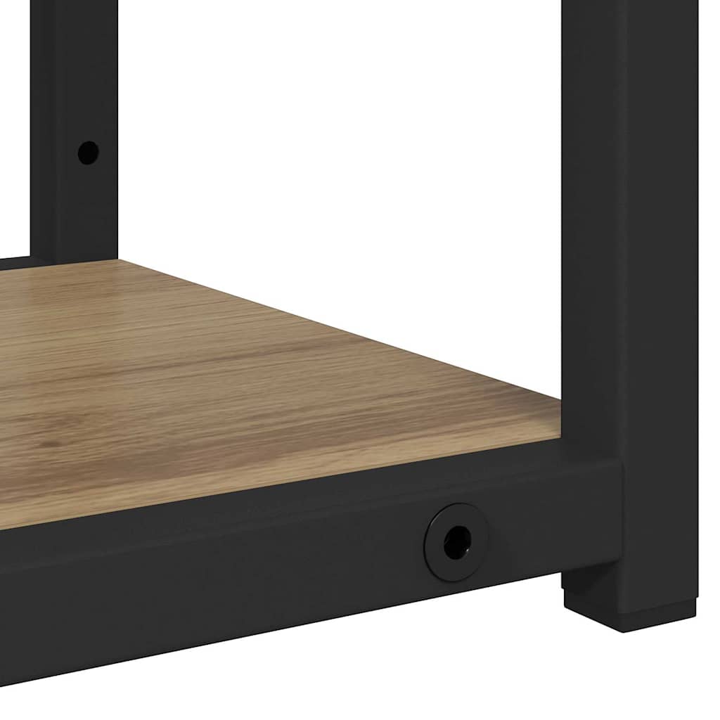 vidaXL Wall Shelf Wall-Mounted Artisan Oak 60 x 21 x 78.5 cm