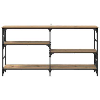 vidaXL Console Table Artisan Oak 150 x 29 x 76.5 cm Engineered Wood