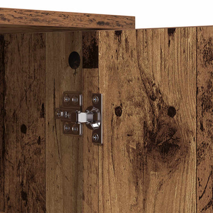 vidaXL Sideboard Old Wood 70 x 30 x 80 cm Engineered Wood