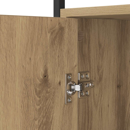 vidaXL Sideboard Artisan Oak 100 x 35 x 80 cm Engineered Wood