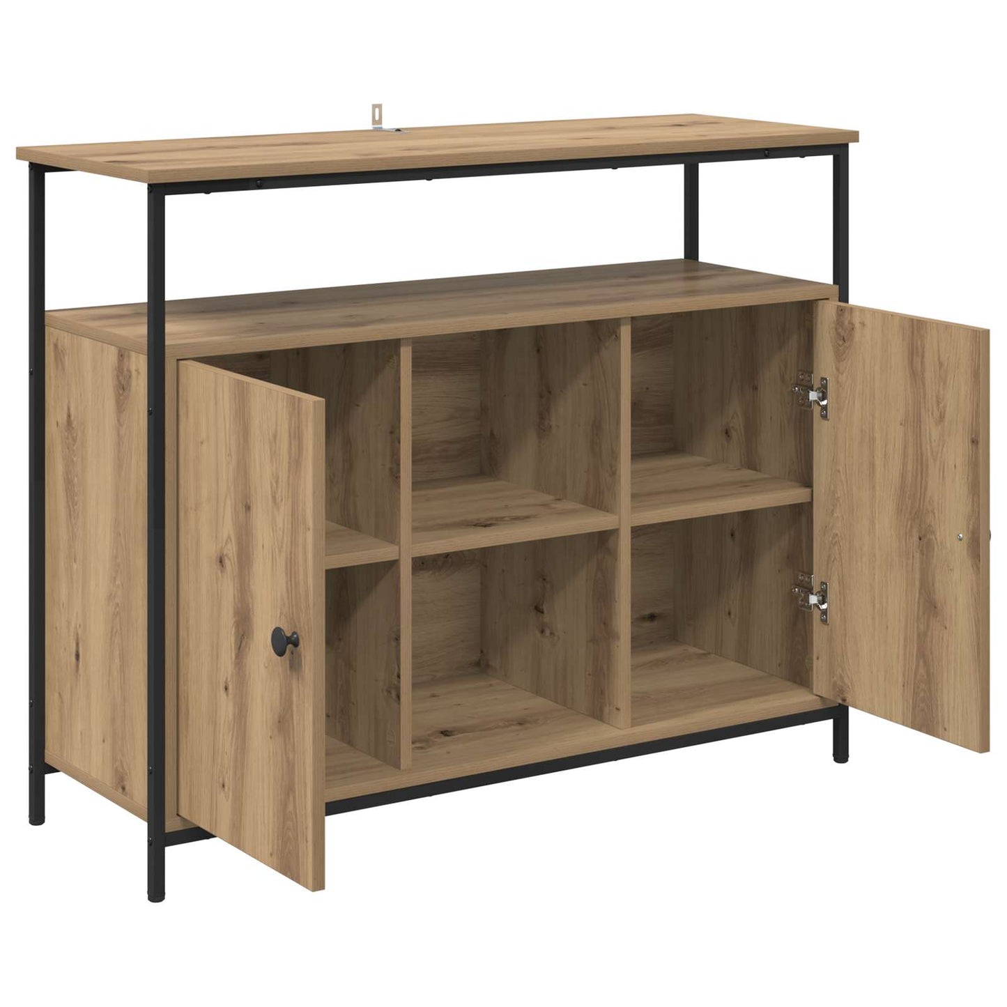 vidaXL Sideboard Artisan Oak 100 x 35 x 80 cm Engineered Wood