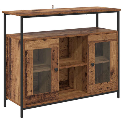 vidaXL Sideboard Old Wood 100 x 35 x 80 cm Engineered Wood