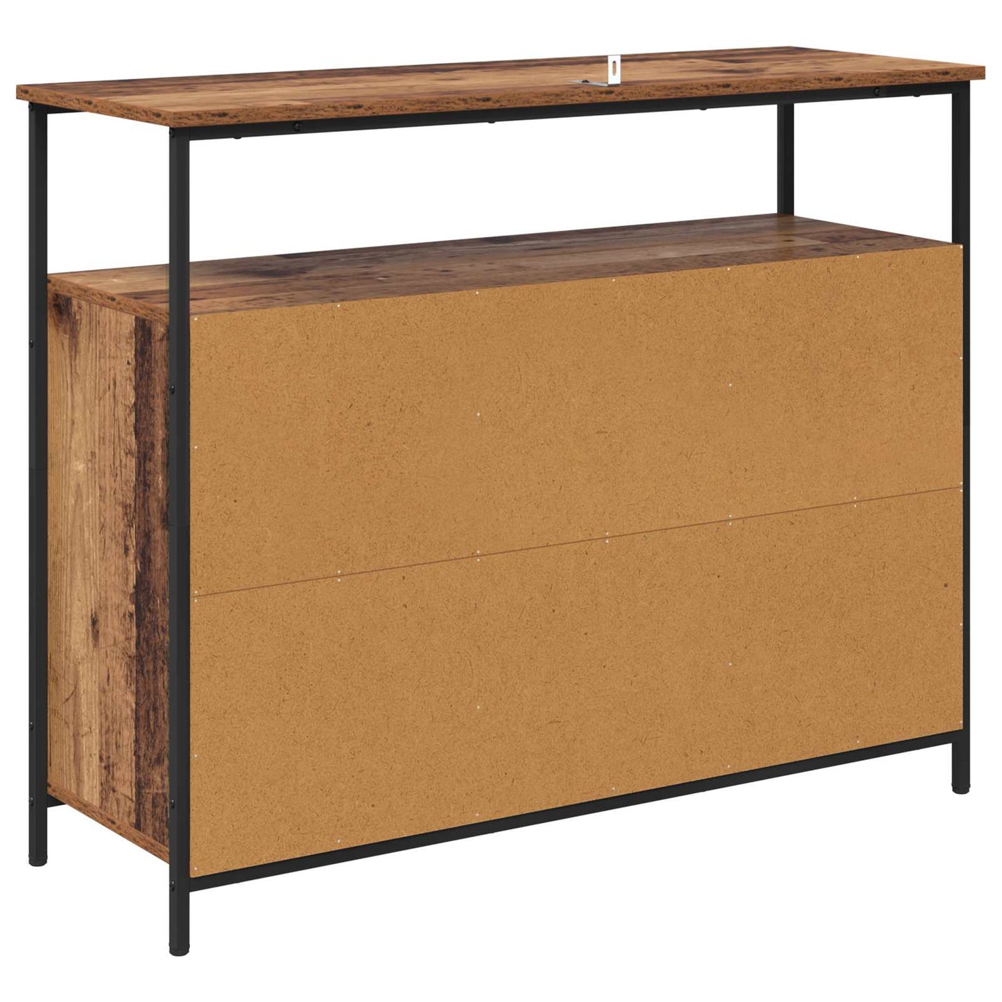 vidaXL Sideboard Old Wood 100 x 35 x 80 cm Engineered Wood