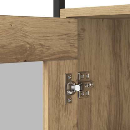 vidaXL Sideboard Artisan Oak 100 x 35 x 80 cm Engineered Wood