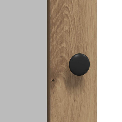 vidaXL Sideboard Artisan Oak 100 x 35 x 80 cm Engineered Wood