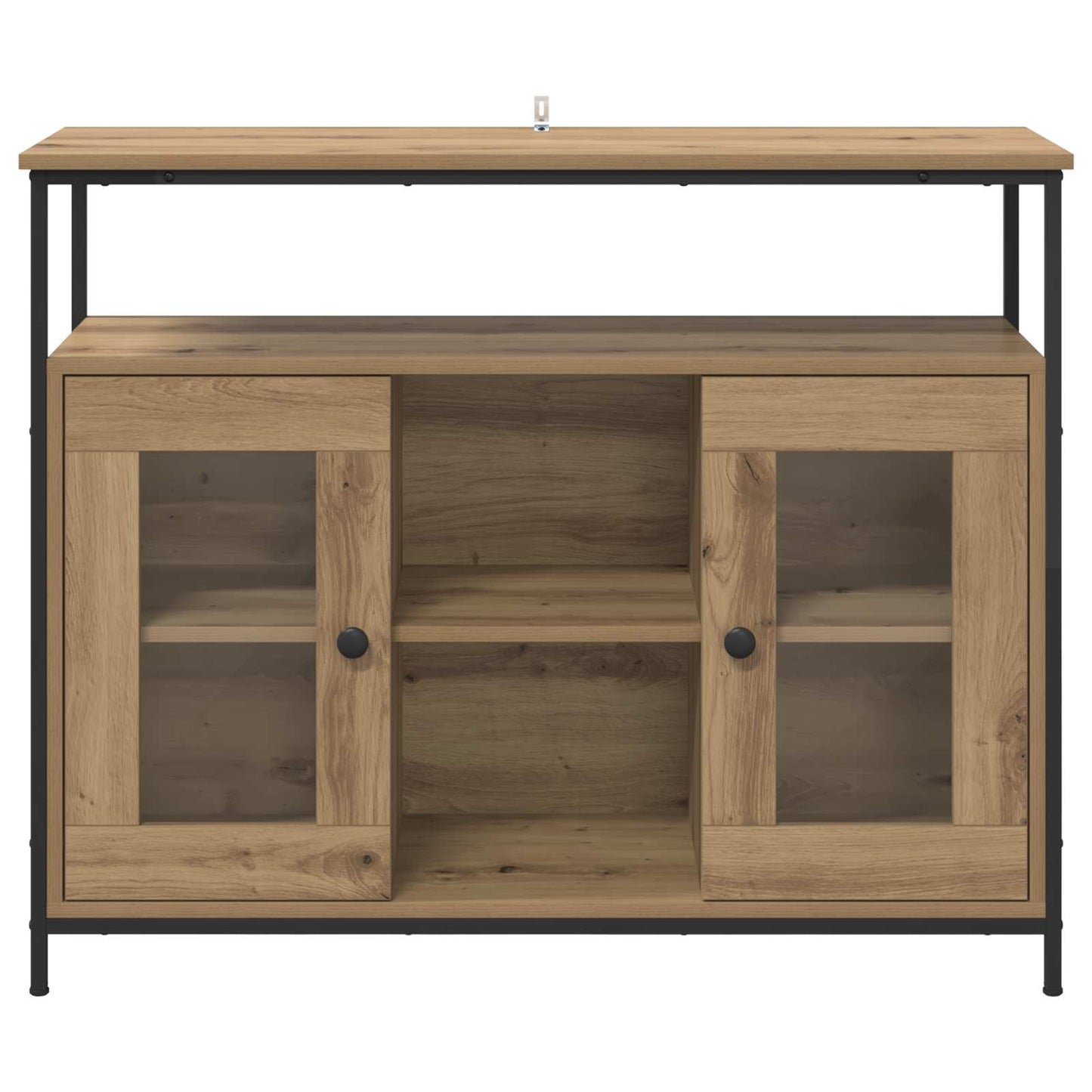 vidaXL Sideboard Artisan Oak 100 x 35 x 80 cm Engineered Wood