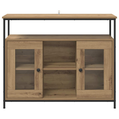 vidaXL Sideboard Artisan Oak 100 x 35 x 80 cm Engineered Wood