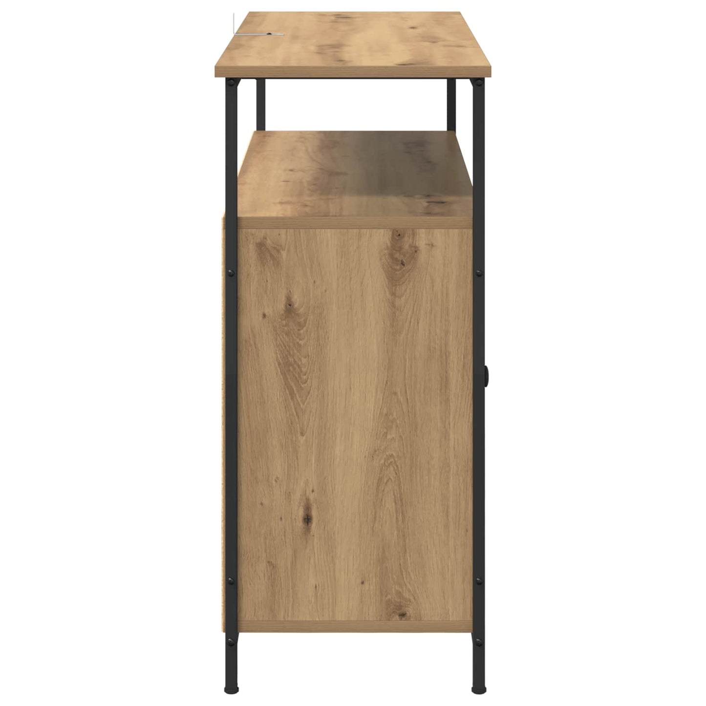 vidaXL Sideboard Artisan Oak 100 x 35 x 80 cm Engineered Wood