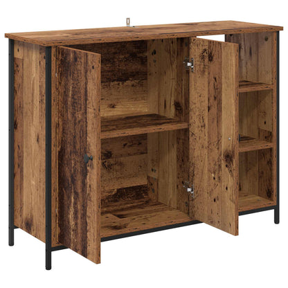 vidaXL Sideboard Old Wood 100 x 33 x 75 cm Engineered Wood