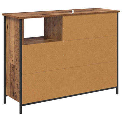 vidaXL Sideboard Old Wood 100 x 33 x 75 cm Engineered Wood