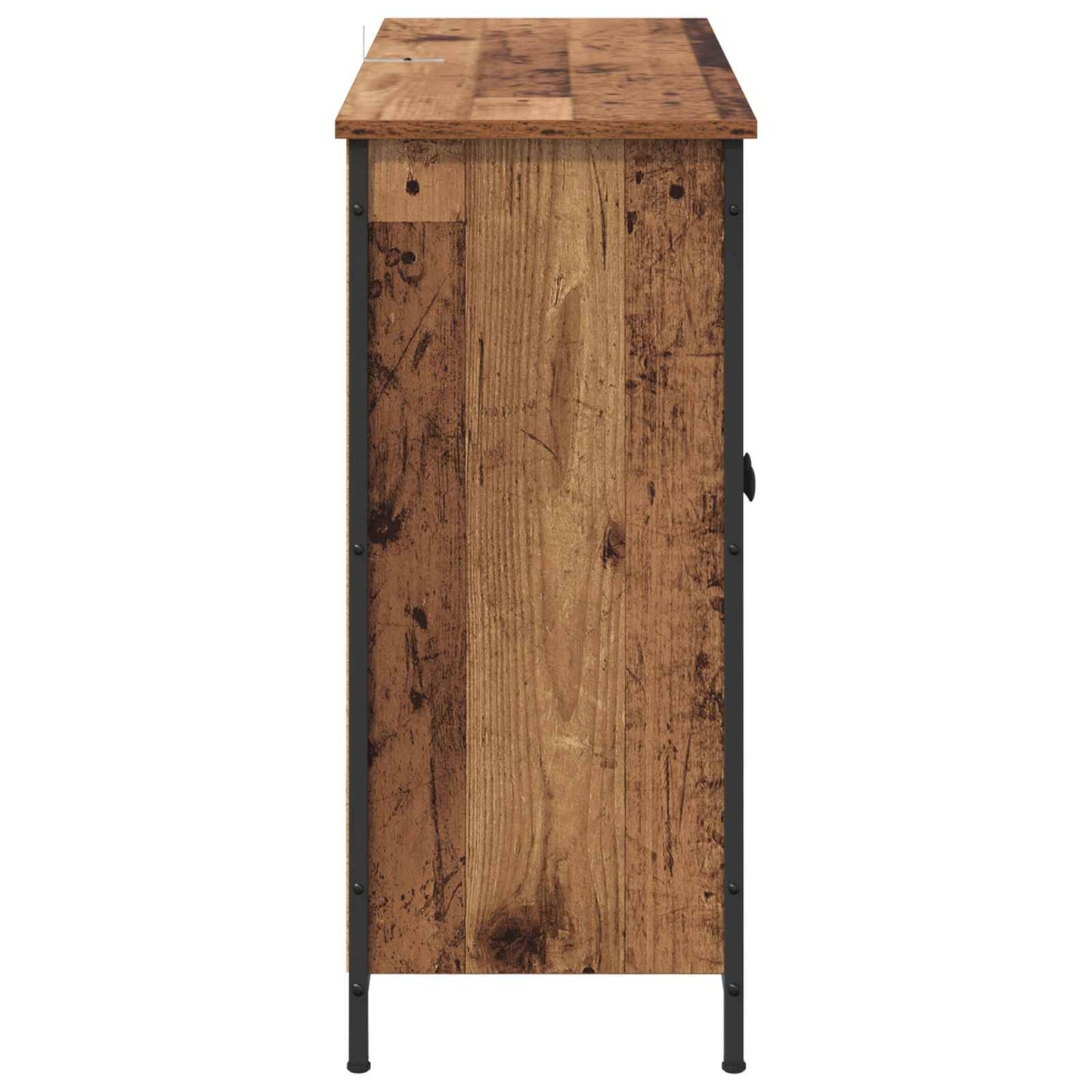 vidaXL Sideboard Old Wood 100 x 33 x 75 cm Engineered Wood