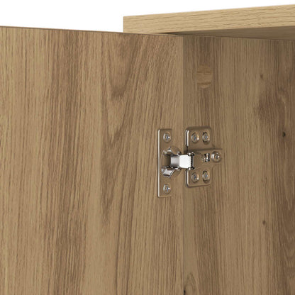 vidaXL Sideboard Artisan Oak 100 x 33 x 75 cm Engineered Wood