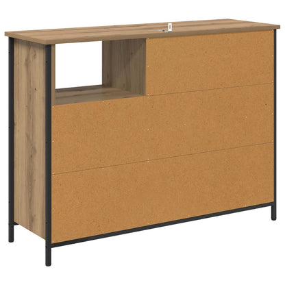 vidaXL Sideboard Artisan Oak 100 x 33 x 75 cm Engineered Wood