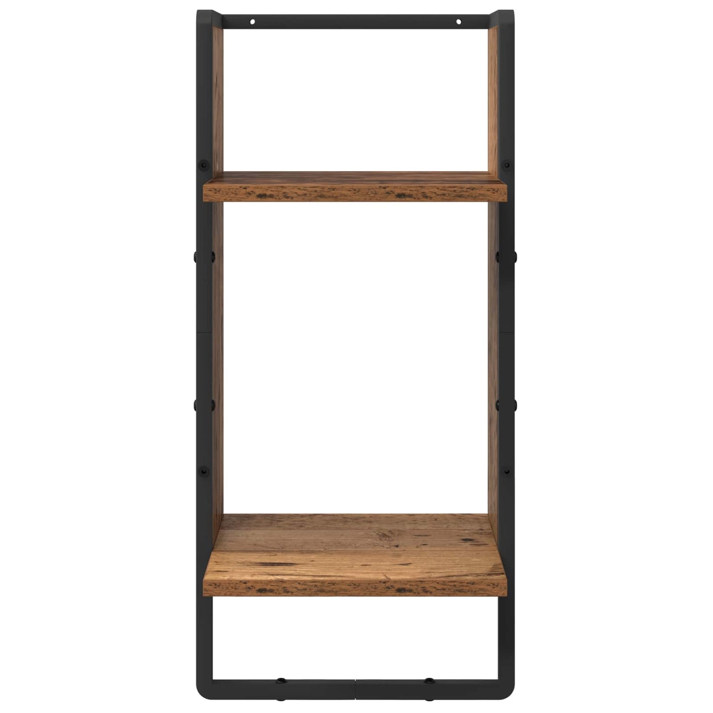 vidaXL Wall Shelf Set 4 pcs Old Wood 65 x 25 x 30 cm Engineered Wood