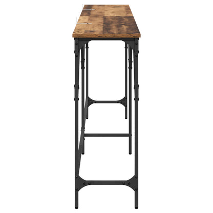 vidaXL Console Table Old Wood 180 x 30 x 75 cm Engineered Wood
