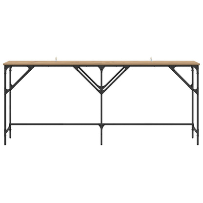 vidaXL Console Table Artisan Oak 180 x 30 x 75 cm Engineered Wood