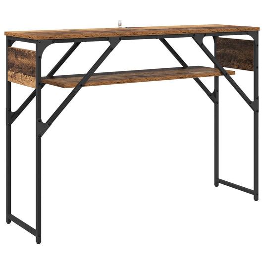vidaXL ConsoleTable Old Wood 105x30x75cm Engineered Wood