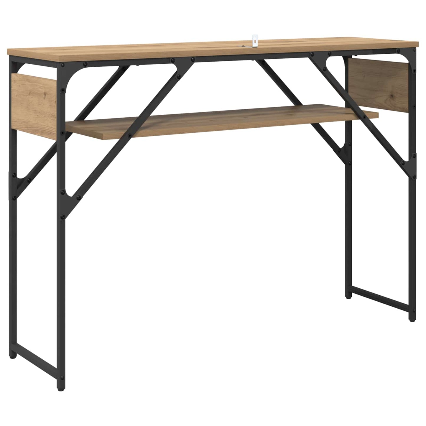 vidaXL ConsoleTable Artisan Oak 105x30x75cm Engineered Wood