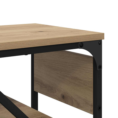 vidaXL ConsoleTable Artisan Oak 75x30x75cm Engineered Wood