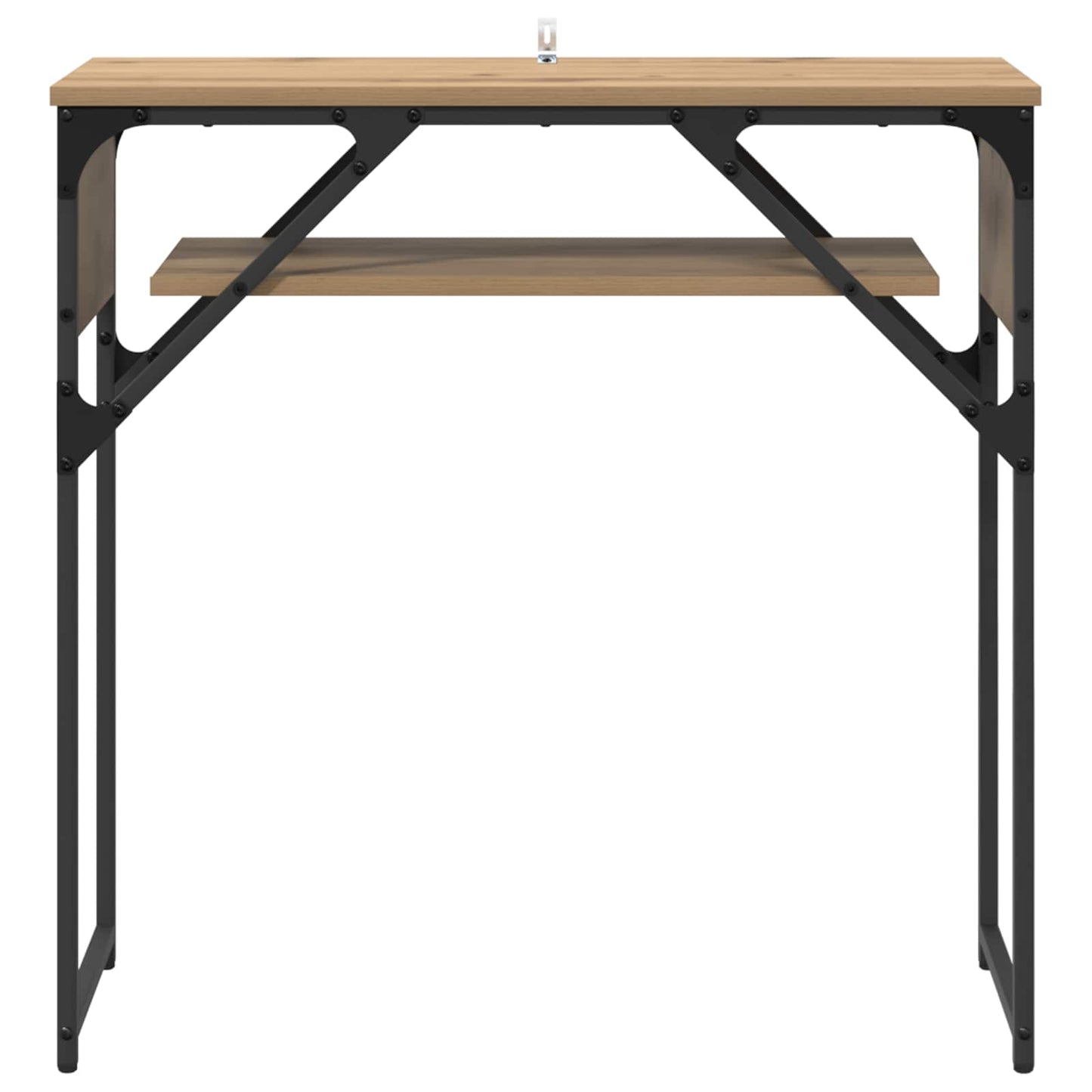 vidaXL ConsoleTable Artisan Oak 75x30x75cm Engineered Wood