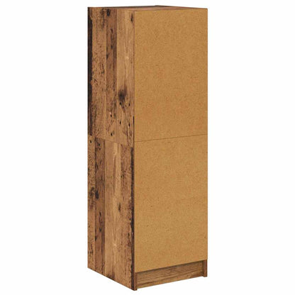 vidaXL Highboard Old Wood 35 x 37 x 109 cm Engineered Wood