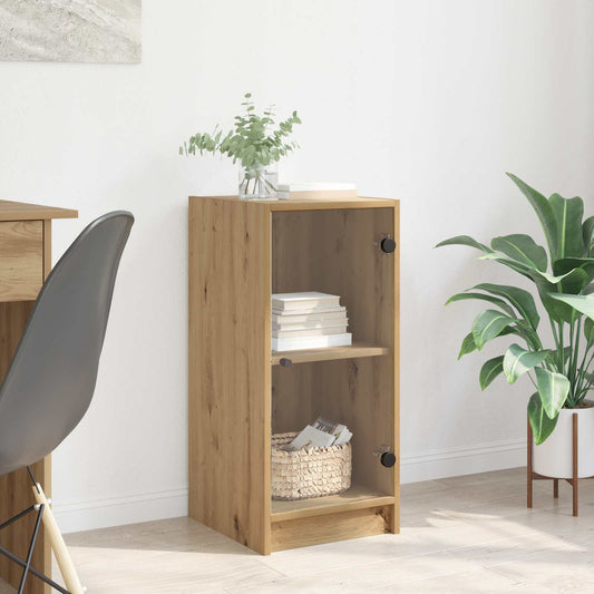 vidaXL Sideboard Artisan oak 35 x 37 x 76 cm Engineered Wood