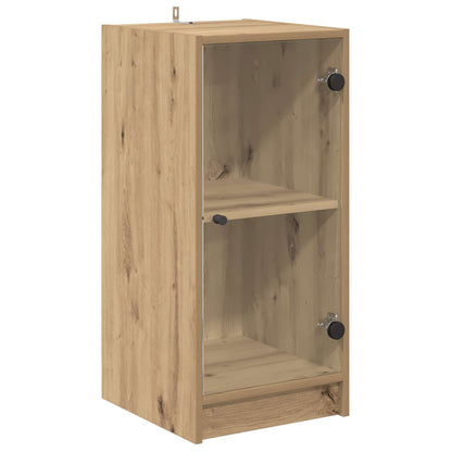 vidaXL Sideboard Artisan oak 35 x 37 x 76 cm Engineered Wood