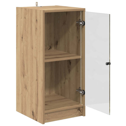 vidaXL Sideboard Artisan oak 35 x 37 x 76 cm Engineered Wood