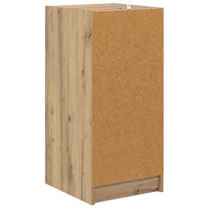 vidaXL Sideboard Artisan oak 35 x 37 x 76 cm Engineered Wood