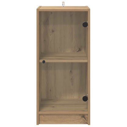 vidaXL Sideboard Artisan oak 35 x 37 x 76 cm Engineered Wood