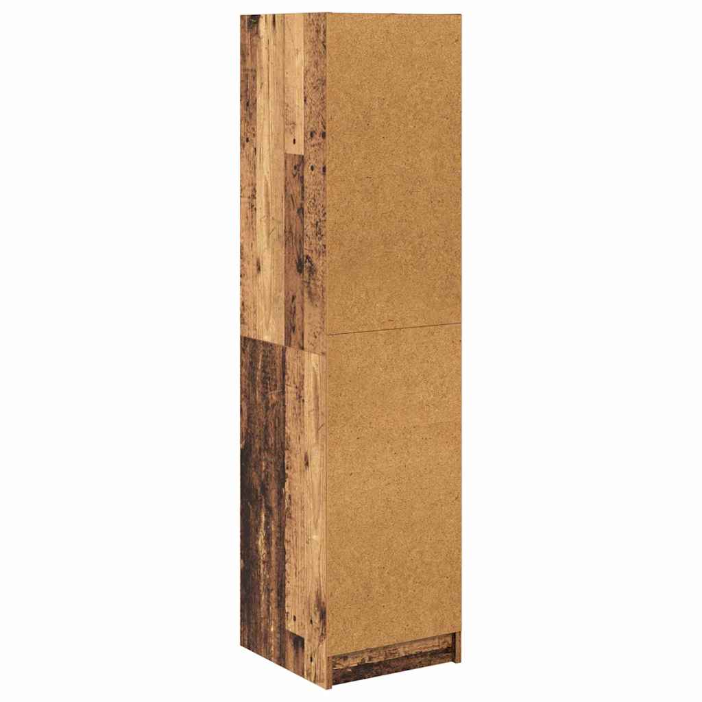 vidaXL Highboard Old Wood 35 x 37 x 142 cm Engineered Wood