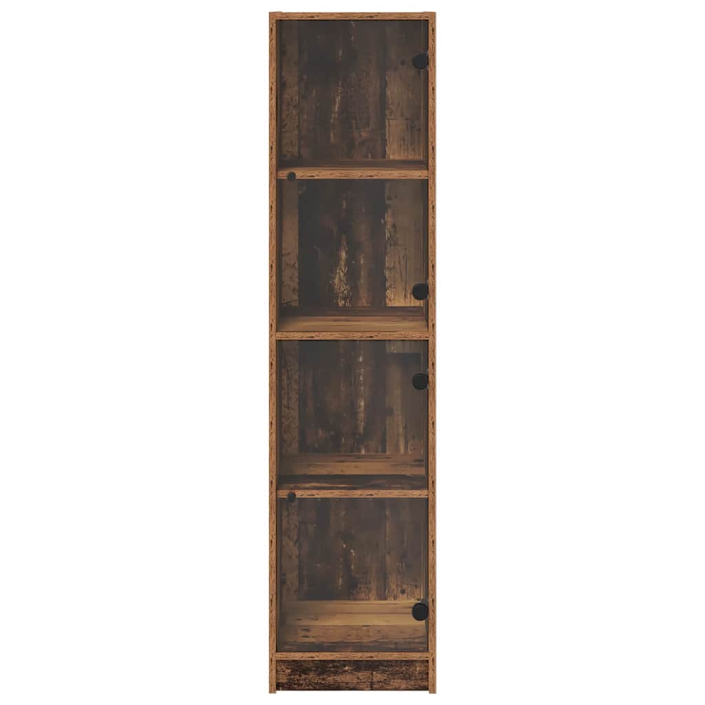 vidaXL Highboard Old Wood 35 x 37 x 142 cm Engineered Wood