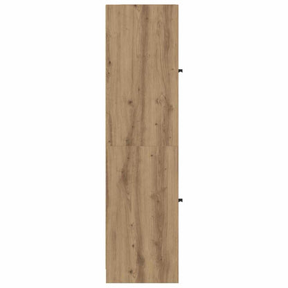 vidaXL Highboard Artisan Oak 35 x 37 x 142 cm Engineered Wood