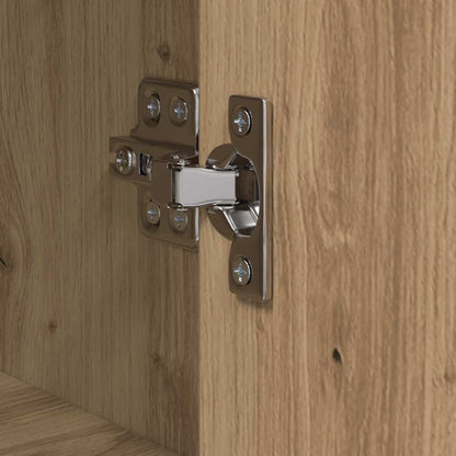 vidaXL Highboard Artisan Oak 35 x 37 x 142 cm Engineered Wood