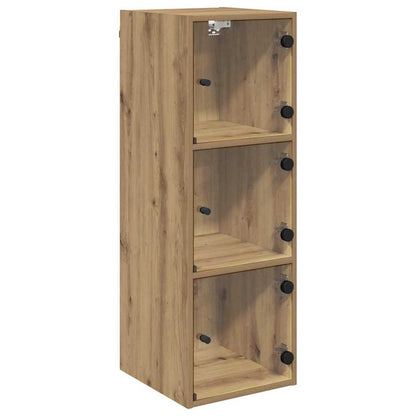 vidaXL Wall Cabinet 35 x 37 x 102 cm Engineered Wood Artisan Oak