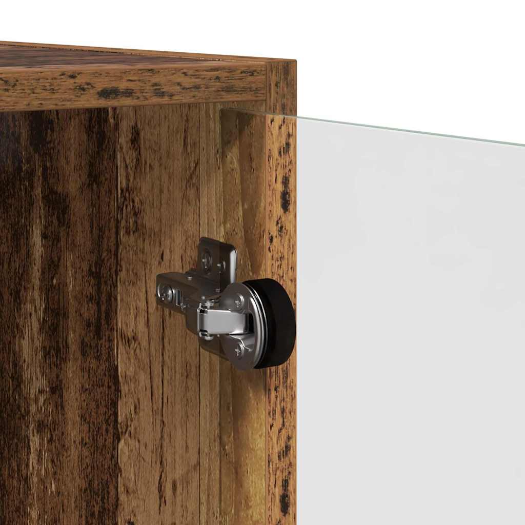 vidaXL Wall Cabinet Old Wood 68 x 37 x 68.5 cm Engineered Wood