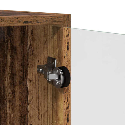 vidaXL Wall Cabinet Old Wood 68 x 37 x 68.5 cm Engineered Wood