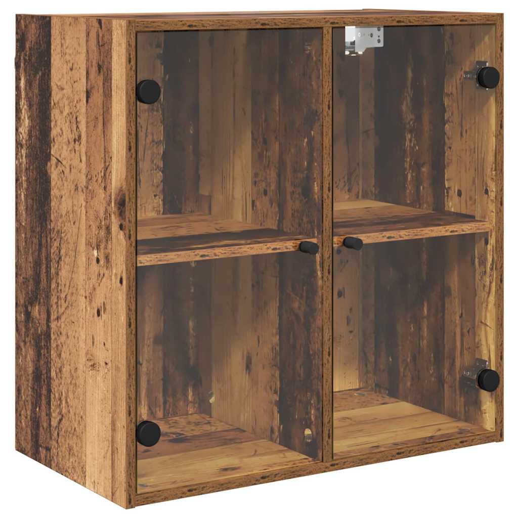 vidaXL Wall Cabinet Old Wood 68 x 37 x 68.5 cm Engineered Wood